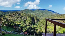 O visual da varanda